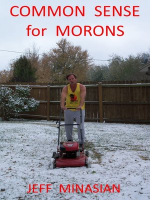 cover image of Common Sense For Morons